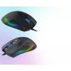 AQIRYS Phoenix bedrade RGB-gaming-muis, 12000 DPI, zwart