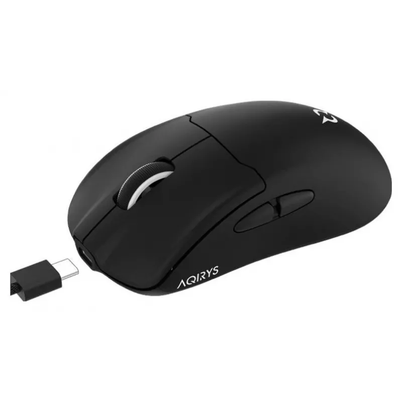 AQIRYS M60 gaming-muis zwart