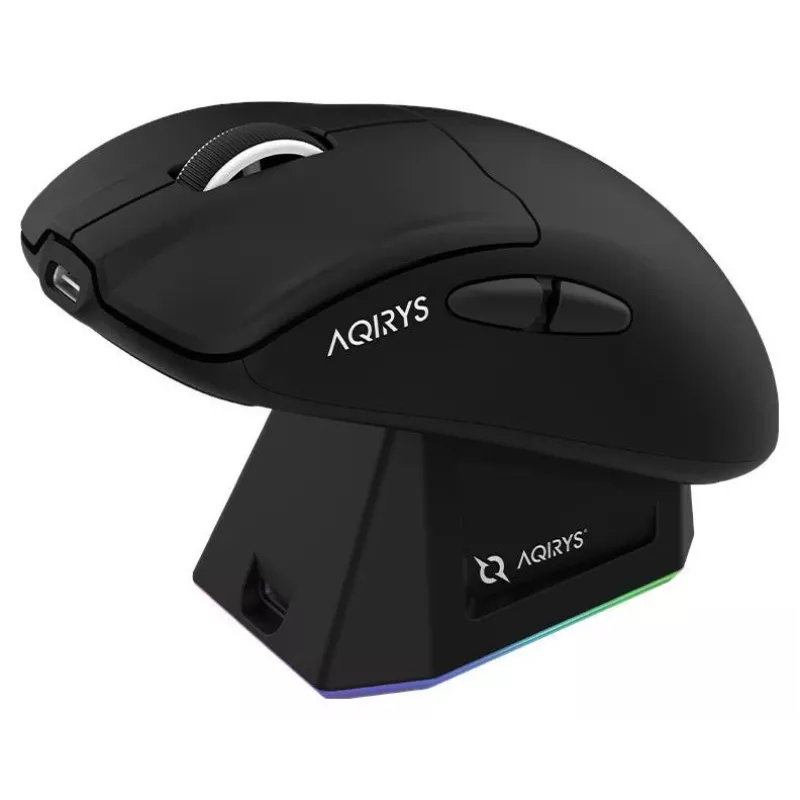 AQIRYS M60 gaming-muis zwart