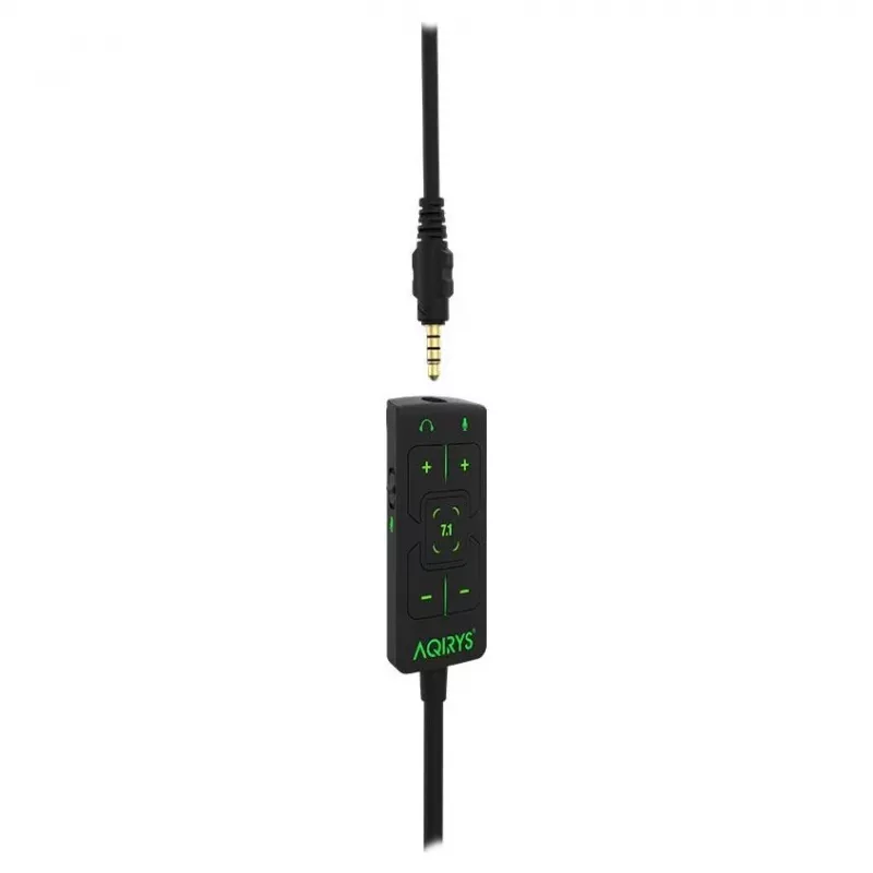 AQIRYS SAGITTA zwarte gaming-muis