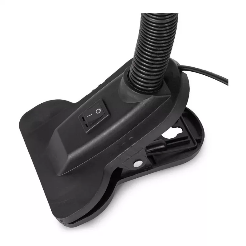 Avide Basic Clipbar Max 60W Klembureaulamp Zwart