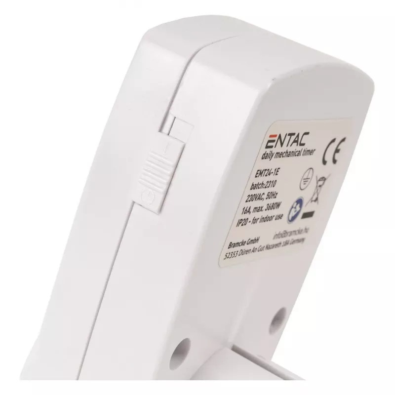 ENTAC Mechanische Timer Mini 24 uur 24 programma's