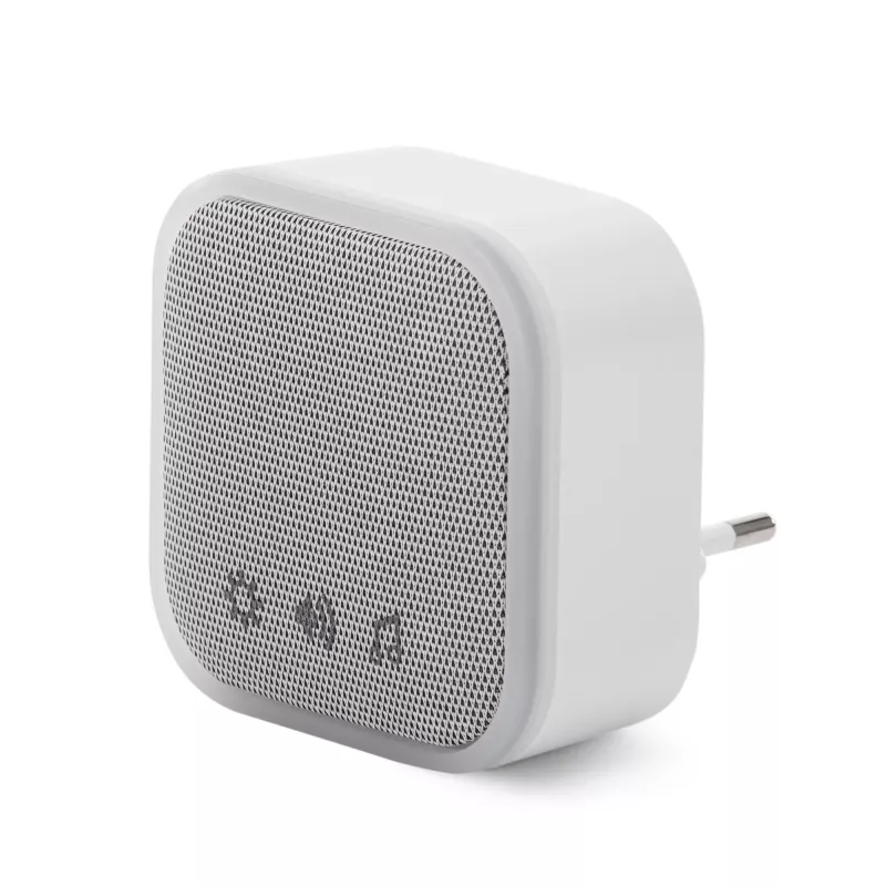 ENTAC Draadloze Deurbel AC-stekker IP44 zender met 1x CR2032-batterij