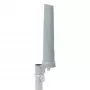 Poynting A-OMNI-0702-V1-01 omnidirectionele Wi-Fi M2M-antenne, grijs, N-type, 8 dBi