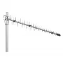 Poynting A-LPDA-0092-04 richtantenne log-periodische dipool-array, 698-960/1710-2700 MHz, 11 dBi, SMA-stekker, zilver