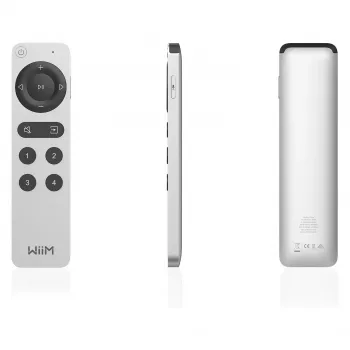 WiiM Voice Remote 2 zilver
