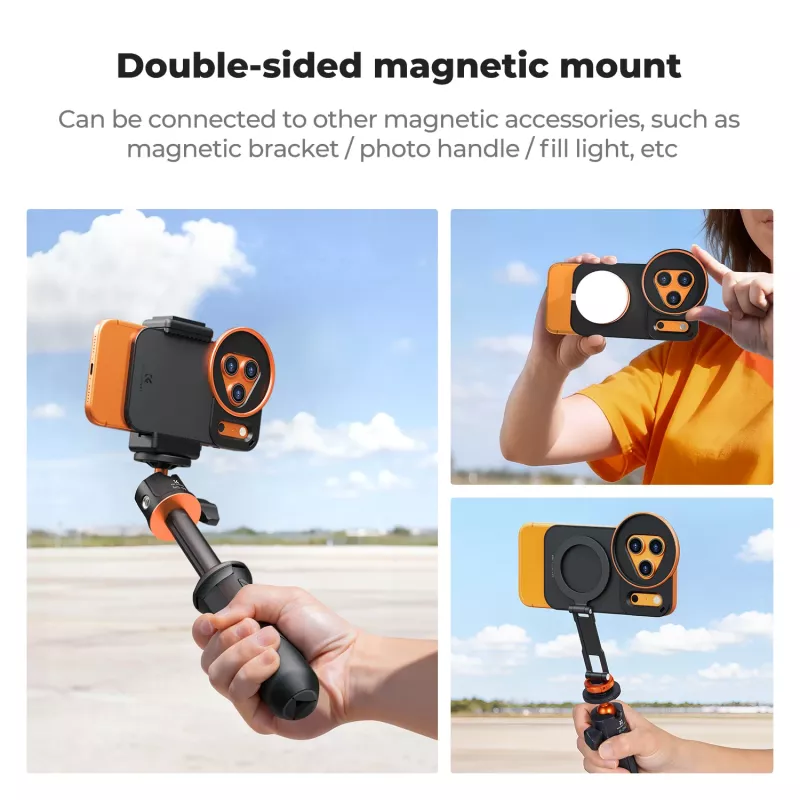 KF Frame Case Magsafe voor iPhone 17 Pro + 58mm lenshouder Kf15.0019