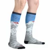 Darn Tough Heady Yeti OTC Midweight with Cushion merinowollen sokken - grijs, maat L