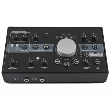 Mackie Big Knob studiomonitorcontroller & USB-audio-interface