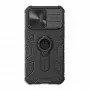 Nillkin CamShield Armor hoesje voor Apple iPhone 15 Pro Max, zwart
