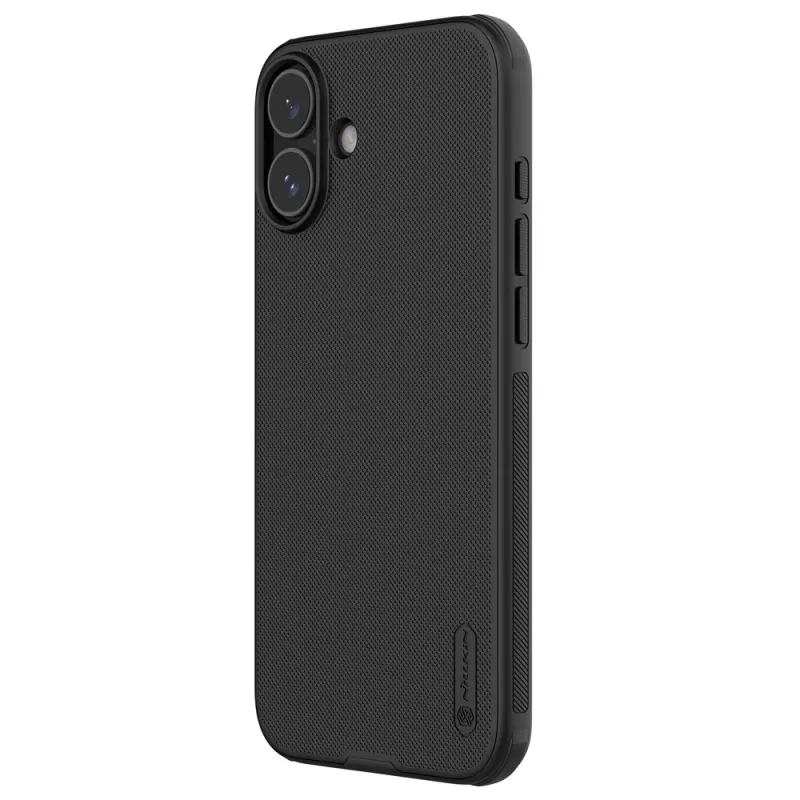 Nillkin Super Frosted Shield Pro Magnetic hoesje voor iPhone 16 - zwart