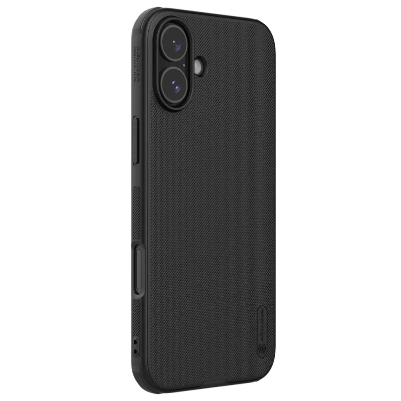 Nillkin Super Frosted Shield Pro Magnetic hoesje voor iPhone 16 - zwart