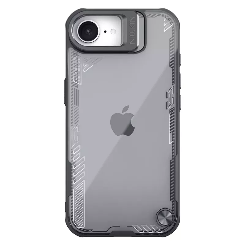 Nillkin Iceblade Prop hoesje met kickstand voor Apple iPhone 16e / 17e - zwart