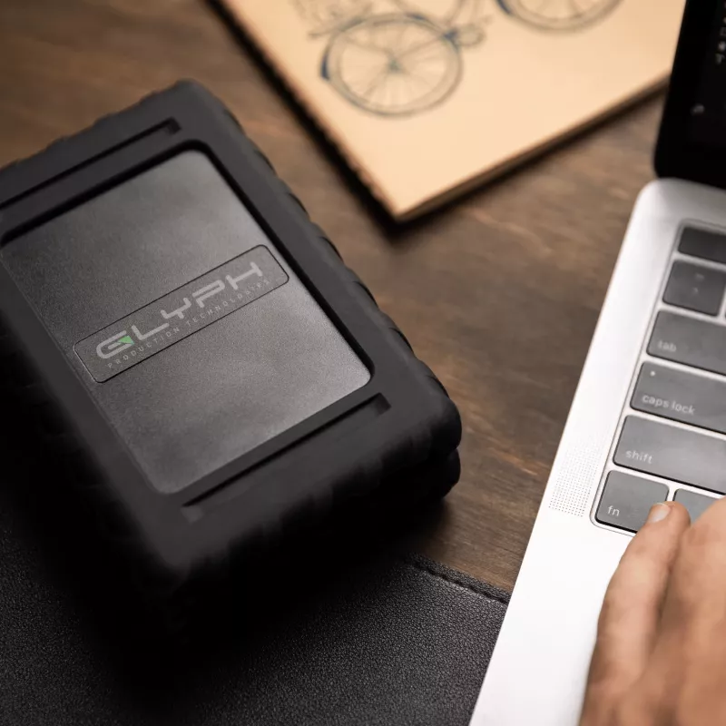 Glyph BlackBox Plus - 1000 GB - USB Type-C - 3.2 Gen 1 (3.1 Gen 1) - 560 MB/s - zwart