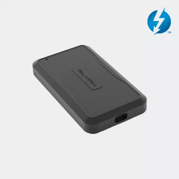 Glyph Atom PRO 4 TB USB-C Thunderbolt 3 draagbare SSD - zwart