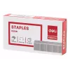 Deli ESSENTIAL nietjes 24/6, 1000 stuks, verzinkt staal, zilver