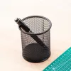 Deli Mesh ronde pennenhouder 9,1x9,8x9,8 cm zwart