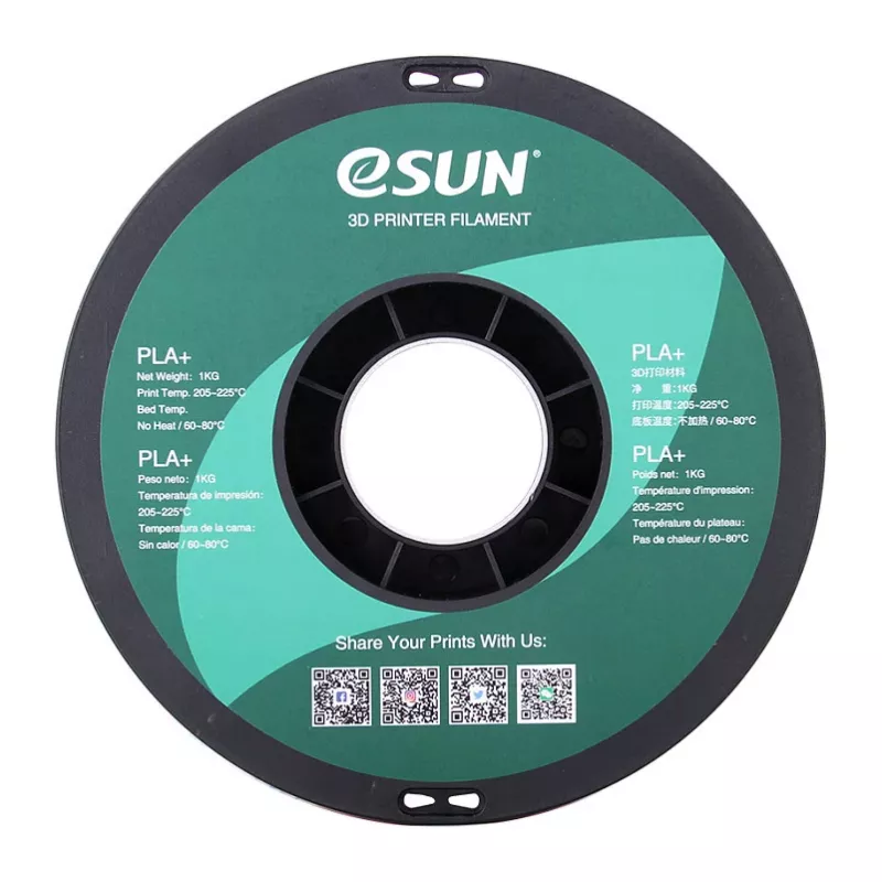 ESUN PLA+ 1,75mm Geel 1kg 3D-printer-filament