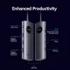 VENTION USB-C 10-in-1 Docking Station 8K 30Hz 100W PD met LED-display