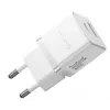 Baseus Palm 30W USB-C USB-A Wandoplader Wit EU-stekker