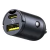 Baseus Tiny Star 30W USB-A USB-C Wandoplader Zwart