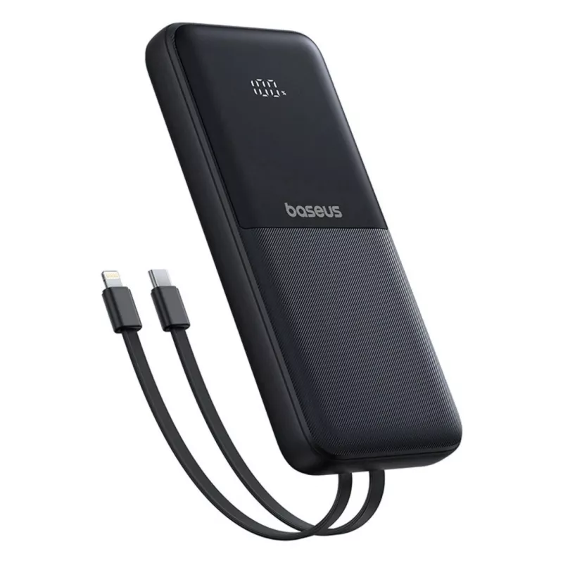 Baseus Lipow 10000 mAh 22.5W Powerbank Zwart