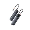 USB-C-hub Baseus Metal Gleam II 10-in-1 HDMI USB-A USB-C RJ45 SD/TF - Space Gray