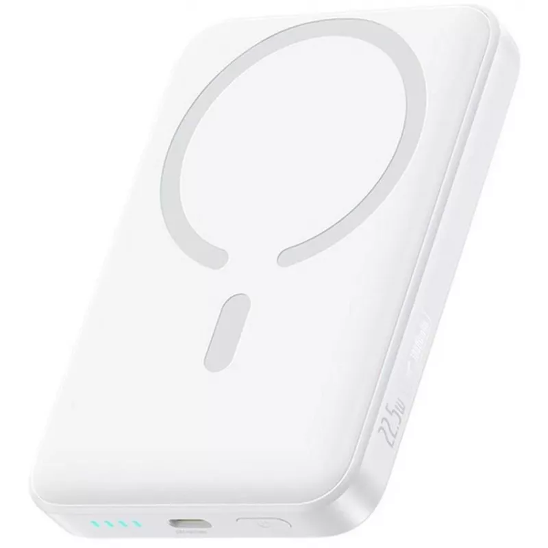 Baseus EnerFill FM11 Ultra-Mini 10000 mAh 22.5W MagSafe-compatibele powerbank wit