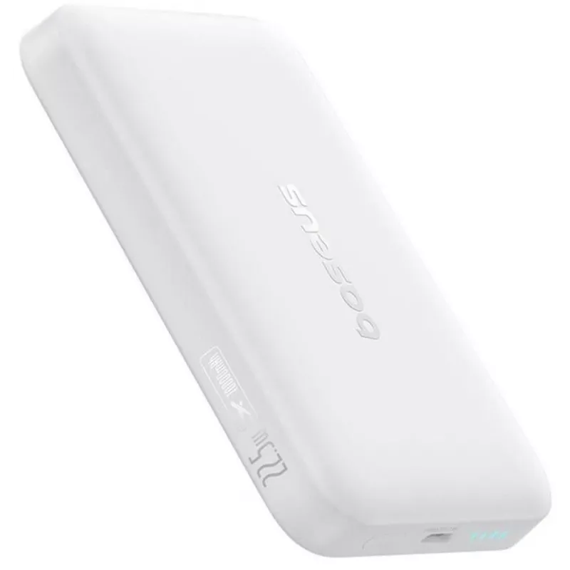 Baseus EnerFill FM11 Ultra-Mini 10000 mAh 22.5W MagSafe-compatibele powerbank wit