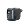 Baseus EnerCore CJ11 45W autolader met USB-C-aansluiting en intrekbare USB-C-kabel - zwart