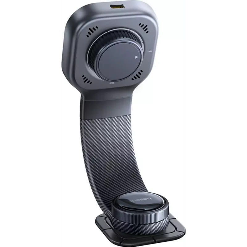 Baseus PrimeTrip C03Pro autohouder met MagSafe draadloze oplader - zwart