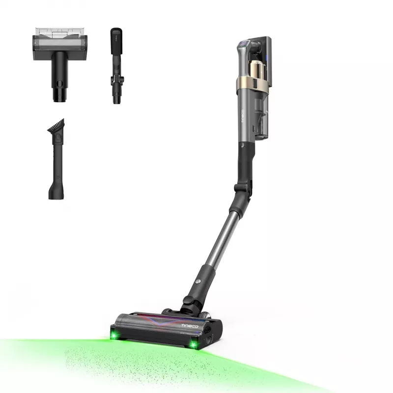 Tineco Pure One A90S accu-stofzuiger met iLoop Smart Sensor-technologie, 120 AW, 40 min looptijd, HEPA-filter, LED-display