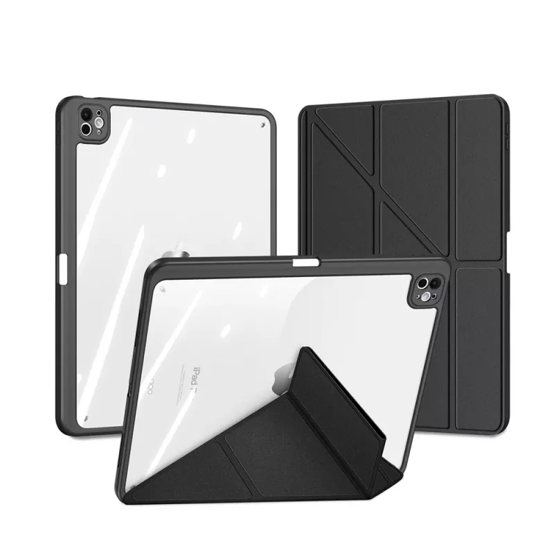 Dux Ducis Magi Case voor iPad Pro 11 (2024/2025) met standaard - zwart