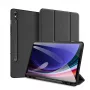 Dux Ducis Domo foliohoes met smart sleep voor Samsung Galaxy Tab S9 - zwart