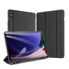 Dux Ducis Domo foliohoes met smart sleep voor Samsung Galaxy Tab S9 - zwart