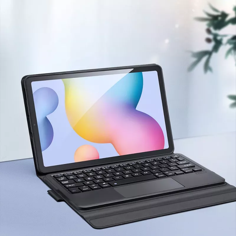 DUX DUCIS Bluetooth-toetsenbordhoes (TK-serie) voor Samsung Galaxy Tab S6 Lite - zwart