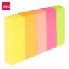Deli plaknotities index PP Stick Up 100 st. kleurig