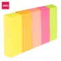Deli plaknotities index PP Stick Up 100 st. kleurig