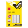 Deli kleefpads voor montage, 54 stuks, wit