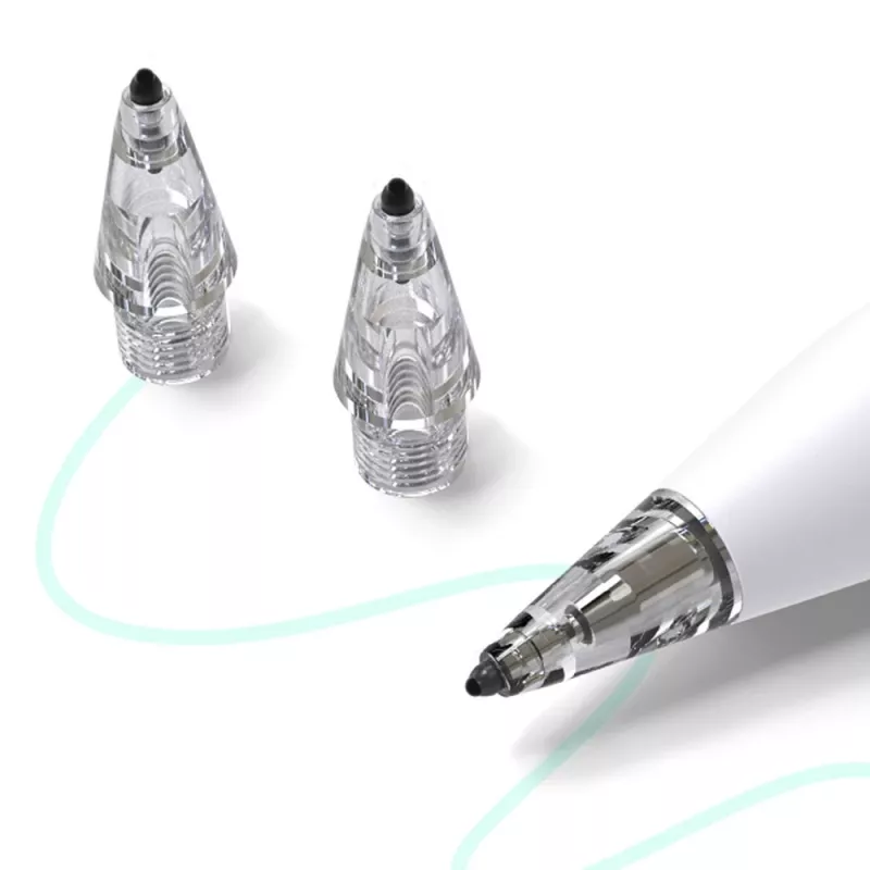 Metapen Air-Flex Tips - transparant (4-pack) reservepenpunten voor Metapen Pencil A8, A11, M1