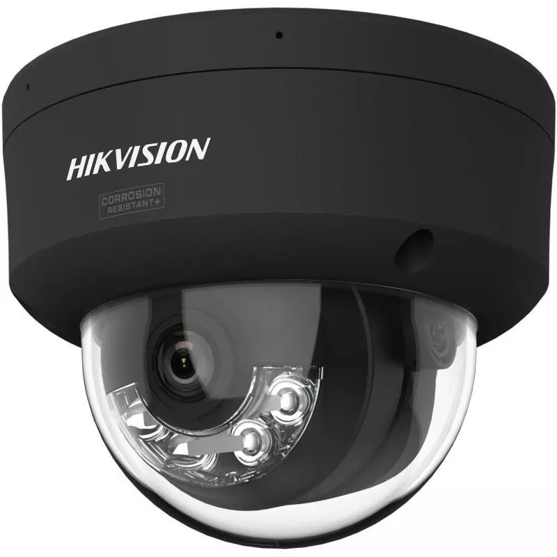 Hikvision DS-2CD2187G3-LIS2UY 2.8mm zwart 8 MP Smart Hybrid Light met ColorVu Fixed Mini Dome camera