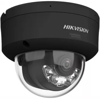 Hikvision DS-2CD2167G3-LIS2UY 2.8mm zwart 6MP AcuSense ColorVu IP-camera