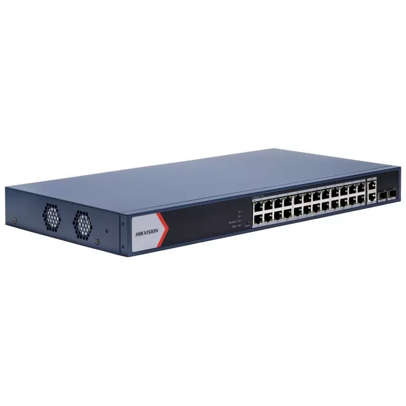 Hikvision DS-3E1528P-EI 24-poorts Gigabit PoE+ Managed Switch