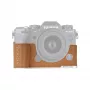 PGYTECH leren halfhoes voor Fujifilm X-T5 bruin