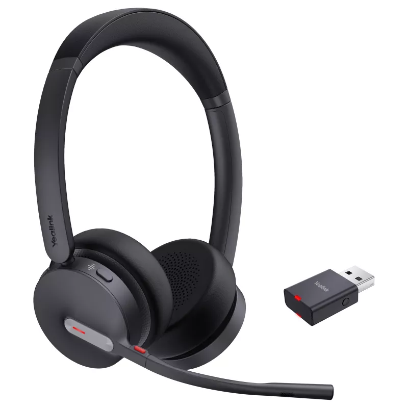 Yealink headset WH64 Hybrid Dual met laadstation