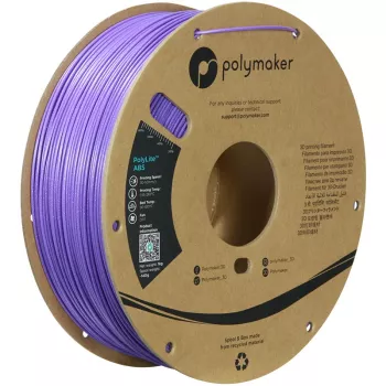 Polymaker PolyLite ABS 3D-printer-filament, 1,75 mm, 1 kg, Galaxy Purple