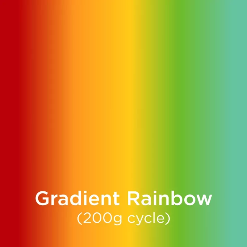 Polymaker HT-PLA 3D-printerfilament, 1,75 mm, 1 kg, Gradient Rainbow