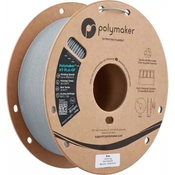 Polymaker HT-PLA-GF 3D-printerfilament, 1,75 mm, 1 kg, grijs