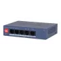 DAHUA CS4005-4GT-36 managed L2 Gigabit Ethernet-switch met 4-poorts PoE+ 36W, desktop-/wandmontage