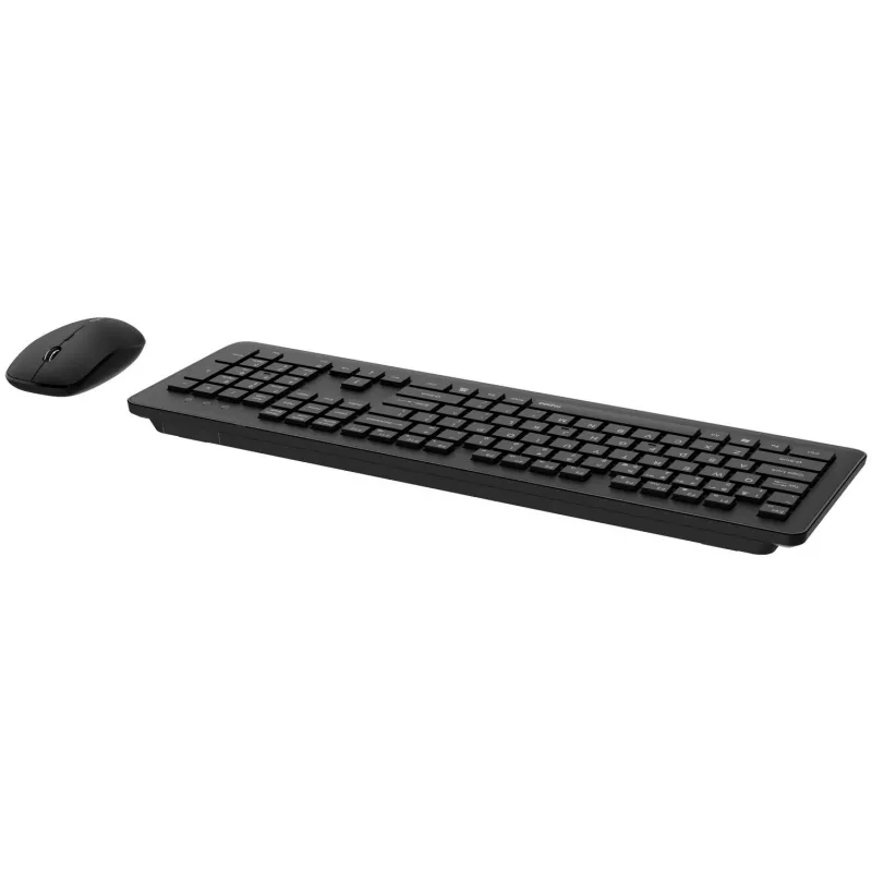 Rapoo 8310M draadloze toetsenbord- en muisset, zwart